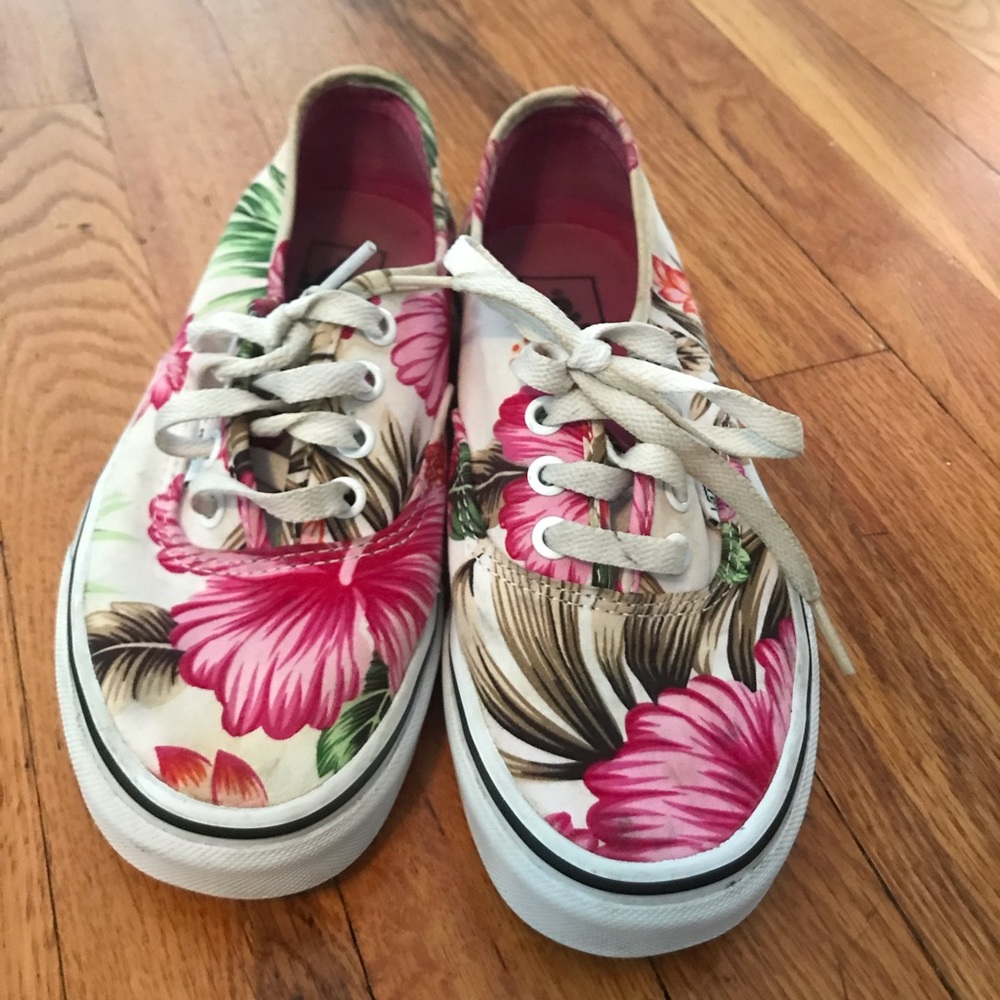 Floral Vans